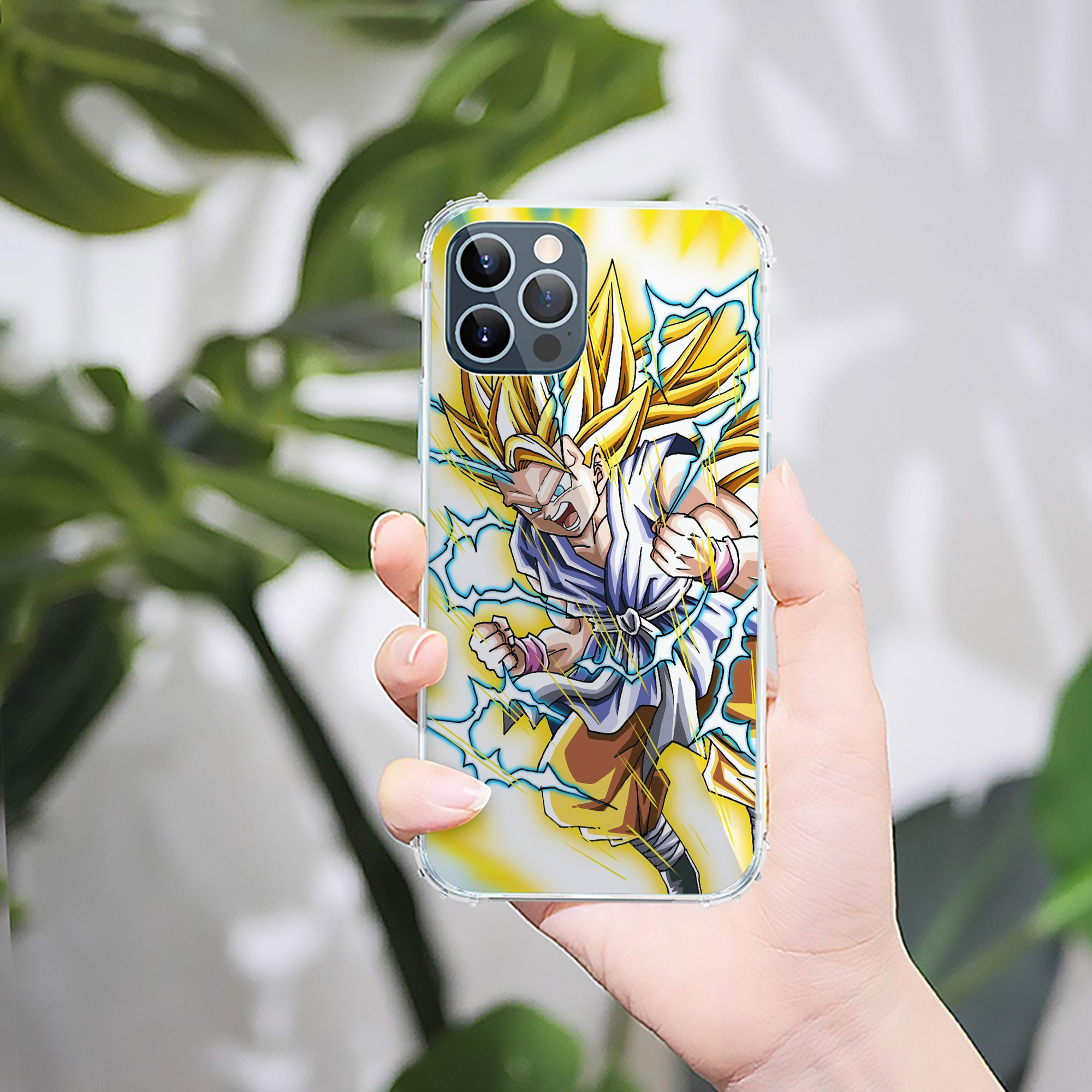 （画像用） ドラゴンボール DRAGON BALL 【iPhone 12シリーズ対応】透明スマホケース（クリアソフトケース）